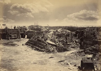 Interior View of Fort Sumter