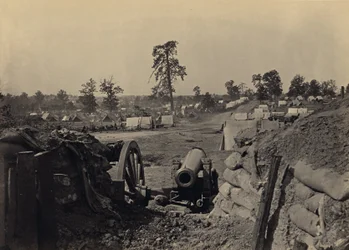 Rebel Works in Front of Atlanta, Georgia No. 3