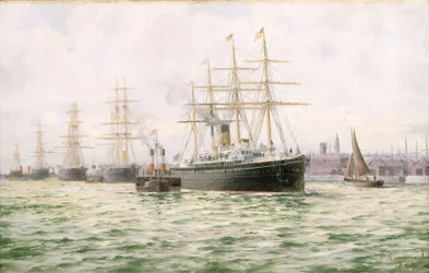 The White Star Line Steamship 