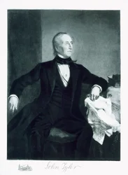 John Tyler, 10th President of the United States of America, pub. 1901