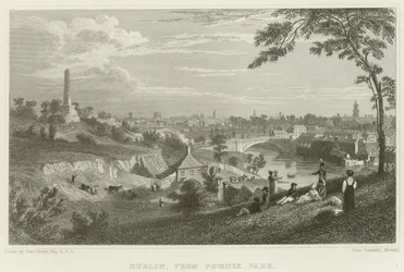 Dublin from Phoenix Park