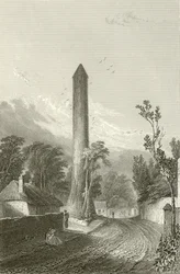 The Round Tower of Clondalkin, Dublin, Ireland