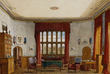 An Interior of a Room, Christ Church, Oxford