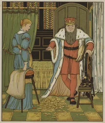 Illustration for Rumpelstiltskin by The Brothers Grimm