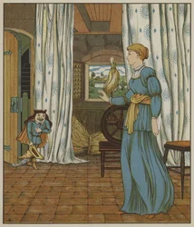 Illustration for Rumpelstiltskin by The Brothers Grimm