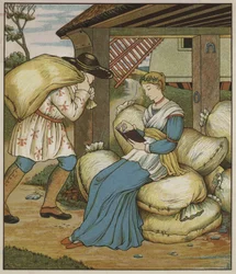 Illustration for Rumpelstiltskin by The Brothers Grimm