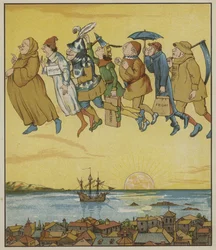 Illustration for Rumpelstiltskin by The Brothers Grimm
