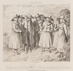 Family Quarrel, Gmunden, c.1821