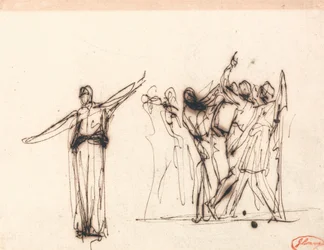 Crowd before a Prophetess