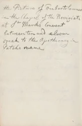 Manuscript Notes