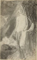 Portrait Study of a Standing Woman