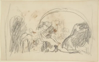 Sketch for Howard Visiting Prisons