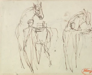 Sketches for a Man with a Horse