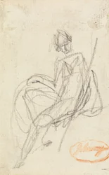 Study of a Seated Woman