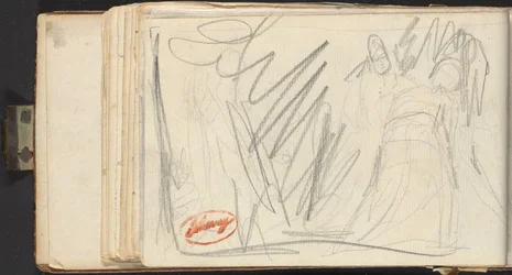 Two Figures in Flowing Robes