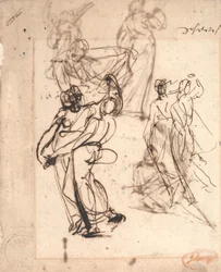 Two Studies of Couples Dancing