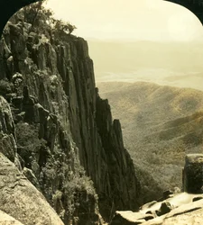 The North Side of the Gorge, Buffalo Ranges, Victoria, Australia, c1909
