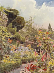 Italian Gardens: La Badia, The Monastery Garden