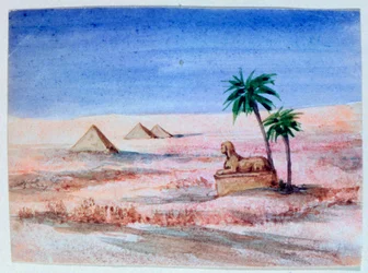 Sphinx and Pyramids, Giza I