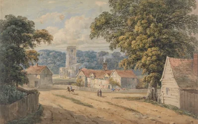 The Village of Aldbury, Hertfordshire
