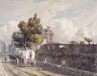 London Wall, London, 1811