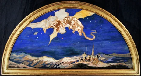 The Dragon Passing Over Travellers