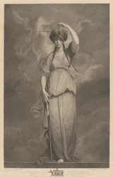 West Window of the Chapel, New College Oxford: The Virtues - Justice