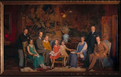 Gustav Krupp von Bohlen und Halbach Family Portrait