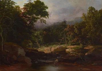 Stream in the Mountains