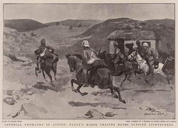 Imperial Yeomanry in Action, Paget