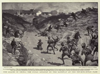 The Allies in China, the Final Assault on the Gateway at the Tsu-King-Kwan Pass