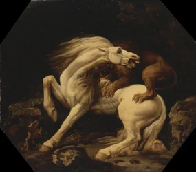 Horse Attacked by a Lion (Episode C)