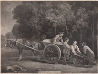 Labourers, Engraved by the Artist