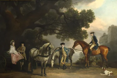 The Milbanke and Melbourne Families, ca 1769