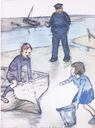 There was plenty to bucket every day, from Mudlarks published by Collins