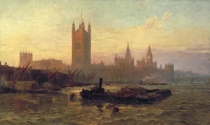 The Palace of Westminster, 1892