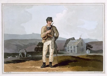 The Moor Guide, engraved by Robert Havell the Elder, published 1814 by Robinson and Son, Leeds