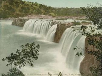 Falls on the Tugela River near Colenso, Natal, c.1900