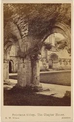 Fountains Abbey. The Chapter House