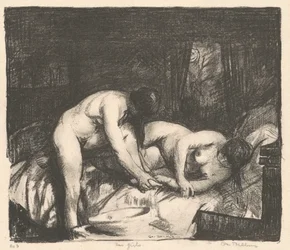 Two Girls, 1917