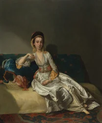 Nancy Parsons in Turkish Dress