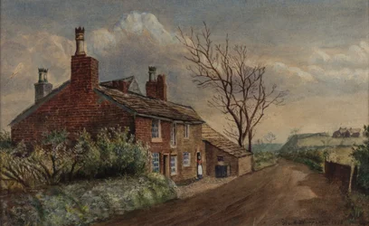Pitses Looking Towards Alt - Showing the Birthplace of James Butterworth