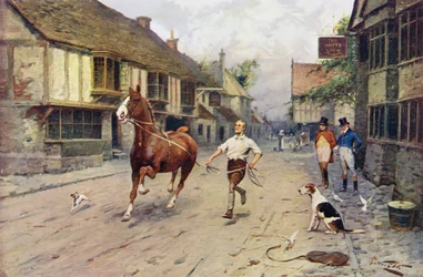Showing His Paces