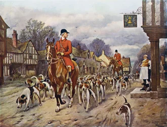 Through the Village Street