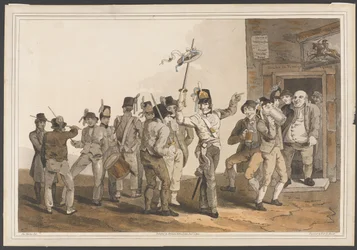 A Recruiting Sergeant of the 33rd Regiment of Foot, 1814