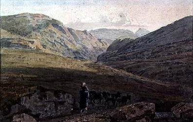 Mountainous Landscape - Evening