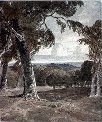 Windsor Park, with the Castle in the Distance