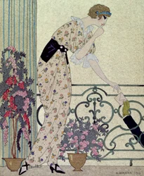 "Gazette du Bon Ton", Costume Plate from the "N