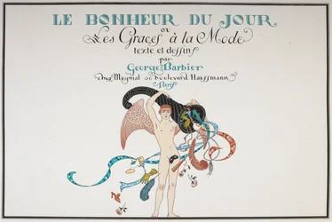 Illustrated Title Page. A Naked Male Figure.