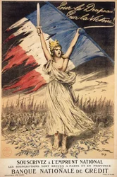 Poster for subscription to the national loan: for the flag, for victory